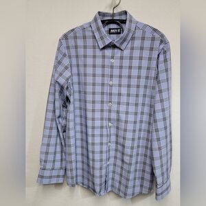 Move Performance Apparel By Quieti Mens Size L Long Sleeve Button Front Shirt